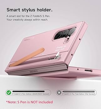 Amazon.com: SURITCH for Samsung Galaxy Z Fold 6 Case with